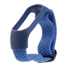 Ремінець Braided Buckle Enhanced Mi Band 3/4/5/6/7 Navy Синій