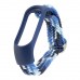 Ремінець Braided Buckle Enhanced Mi Band 3/4/5/6/7 Navy Синій Білий