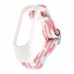 Ремінець Braided Buckle Enhanced Mi Band 3/4/5/6/7 Білий Рожевий
