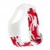 Ремінець Braided Buckle Enhanced Mi Band 3/4/5/6/7 Білий Червоний