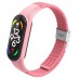 Ремінець Braided Buckle Mi Band 3/4/5/6/7 Рожевий ( 09 )