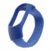Ремінець Braided Buckle Solo Loop Mi Band 3/4/5/6/7 Navy Синій