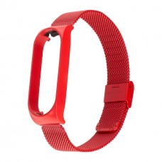 Ремінець Міланська Петля Mi Band 5/6 Червоний