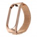 Ремінець Міланська Петля Mi Band 7 Classic Gold