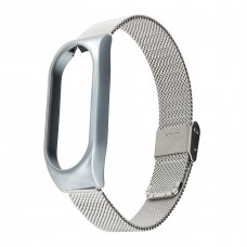 Ремінець Міланська Петля Mi Band 8 Сріблястий (01)