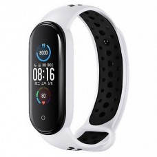 Ремінець Nike Sport Mi Band 5/6 Білий/Чорний Ремінець Nike Sport Mi Band 5/6 Білий/Чорний