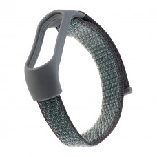 Ремінець Nylon Mi Band 3/4/5/6/7 Обсидіановий сірий Ремінець Nylon Mi Band 3/4/5/6/7 Обсидіановий сірий