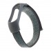 Ремінець Nylon Mi Band 3/4/5/6/7 Обсидіановий сірий