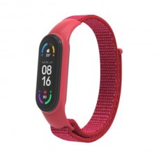 Ремінець Nylon Mi Band 3/4/5/6/7 Червоний ( 08 ) Ремінець Nylon Mi Band 3/4/5/6/7 Червоний ( 08 )