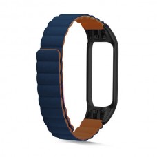 Ремінець Ribbed Silicone Mi Band 7 Синій Brown ( 08 ) Ремінець Ribbed Silicone Mi Band 7 Синій Brown ( 08 )