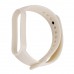 Ремінець Silicone Mi Band 5/6 Ivory