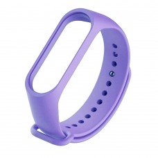 Ремінець Silicone Mi Band 5/6 Lilac Фіолетовий ( 18 )