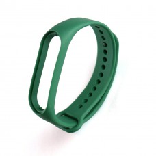 Ремінець Silicone Mi Band 7 Темно-зелений