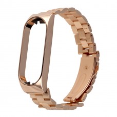 Ремінець Steel Strap Mi Band 7 Gold