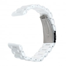 Ремінець Ceramic 22 mm Watch Gear S3/ Watch 46 mm/Xiaomi Amazfit Білий Ремінець Ceramic 22 mm Watch Gear S3/ Watch 46 mm/Xiaomi Amazfit Білий