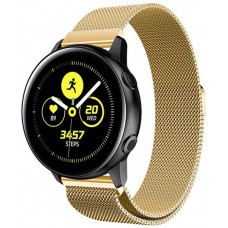 Ремінець Міланська Петля 20 mm Gear S3/S2 (Gold)