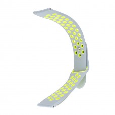 Ремінець Nike Sport 20 mm Watch Active/Galaxy S4 42 mm/Gear S2/Xiaomi Amazfit Сірий/Volt Ремінець Nike Sport 20 mm Watch Active/Galaxy S4 42 mm/Gear S2/Xiaomi Amazfit Сірий/Volt