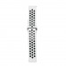 Ремінець Nike Sport 20 mm Watch Active / Galaxy S4 42 mm / Gear S2 / Xiaomi Amazfit Білий / Чорний (