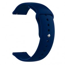 Ремінець Silicone 20mm Samsung Watch Active/Galaxy S4 42/44mm/Gear S2 Classic/Xiaomi Amazfit Синій Da Ремінець Silicone 20mm Samsung Watch Active/Galaxy S4 42/44mm/Gear S2 Classic/Xiaomi Amazfit Синій Da