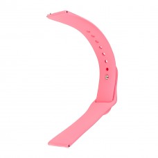 Ремінець Silicone 20 мм Watch Active/Galaxy S4 42 мм/Gear S2/Xiaomi Amazfit Світло-рожевий Ремінець Silicone 20 мм Watch Active/Galaxy S4 42 мм/Gear S2/Xiaomi Amazfit Світло-рожевий