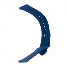 Ремінець Silicone 20 mm Watch Active/Galaxy S4 42 mm/Gear S2/Xiaomi Amazfit Midnight Синій L Ремінець Silicone 20 mm Watch Active/Galaxy S4 42 mm/Gear S2/Xiaomi Amazfit Midnight Синій L
