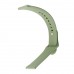 Ремінець Silicone 20 mm Watch Active/Galaxy S4 42 mm/Gear S2/Xiaomi Spinach Зелений