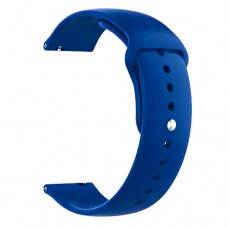 Ремінець Silicone 22 mm Watch Gear S3 / Watch 46 mm / Xiaomi Amazfit Синій Ultra Ремінець Silicone 22 mm Watch Gear S3 / Watch 46 mm / Xiaomi Amazfit Синій Ultra