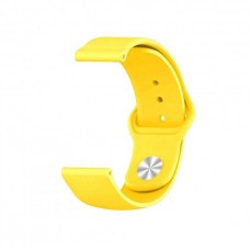 Ремінець Silicone 22mm Samsung Watch Gear S3/Samsung Watch 46mm/Xiaomi Amazfit Жовтий Ремінець Silicone 22mm Samsung Watch Gear S3/Samsung Watch 46mm/Xiaomi Amazfit Жовтий