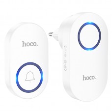 Дверний дзвінок Hoco HI25 wireless doorbell(EU) Білий