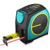 Рулетка Mileseey DT10 Laser Tape Measure 2 - In - 1 Сірий Синій