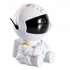 Проектор зоряного неба Астронавт із зіркою mini Білий