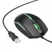 Комп'ютерна миша Hoco GM37 Wonderful gaming luminous Wired mouse Чорний