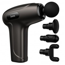 Массажный пистолет Hoco HP51 Electric mini silent fascia gun Сірий