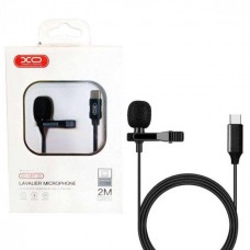 Мікрофон-петлічка XO MKF02 FOR TYPE C Чорний