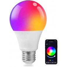 Лампа RGB E27 Smart LED Bulb Tuya разноцветная