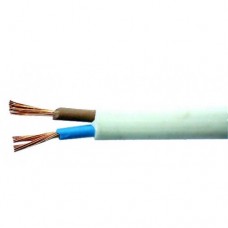 Кабель ПВСн 2х1.0 цена за метр бух.100м белый