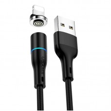 Кабель USAMS Lightning Aluminum Alloy магнитный US-SJ352 U32 |1m, 2.4A|
