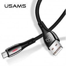 Кабель USAMS Micro USB Smart Power-off U-Tone series US-SJ346 |1.2m, 2A|