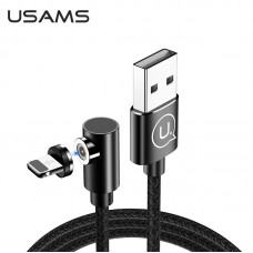 Кабель USAMS магнитный Lightning Right-angle Magnetic Charging Cable U54 US-SJ444 |1m, 2A|