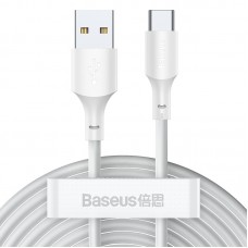 Кабель Baseus Type-C Simple Wisdom Data Cable Kit |1.5m, 5A| (2PCS-Set) (TZCATZJ-02)