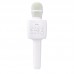 Караоке микрофон HOCO Cantando karaoke microphone BK5 white BT5.0 DSP TF USB