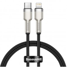 Кабель BASEUS Type-C to Lightning Cafule Series Metal Data Cable |0.25M, 20W, PD| (CATLJK-01)