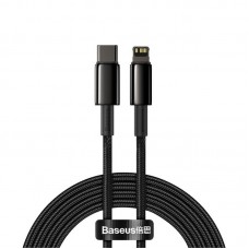 Кабель BASEUS Type-C to Lightning Tungsten Gold Fast Charging |2m, 20W, PD| (CATLWJ-A01)