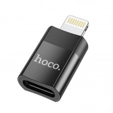 Переходник HOCO UA17 - Lightning to Type-C female - адаптер iPhone to USB2.0 ток 2А