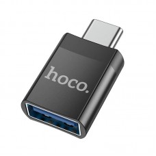 Переходник HOCO Type-C to USB female adapter UA17 адаптер USB3.0 OTG - USB-C сила тока до 4 ампер