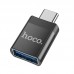 Переходник HOCO Type-C to USB female adapter UA17 адаптер USB3.0 OTG - USB-C сила тока до 4 ампер