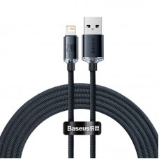 Кабель Baseus Lightning Crystal Shine Series |2M, 2.4A| (CAJY000101)