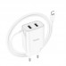 Адаптер сетевой HOCO Lightning Cable Courser dual-port charger C103A |2USB, 2.1A|
