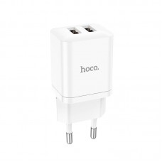 Адаптер сетевой HOCO Maker dual port charger N25 |2USB, 2.1A|