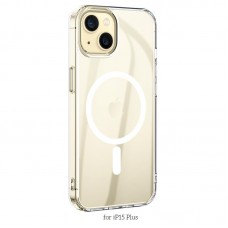 Чехол для iPhone15 Plus HOCO Magnetic series airbag anti-fall protective shell